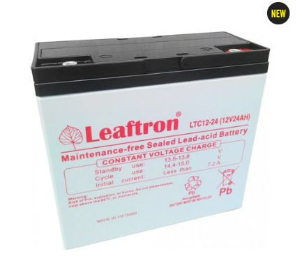 akumulátor pre elektropohon Leaftron LTC12-24 (12V/24Ah)