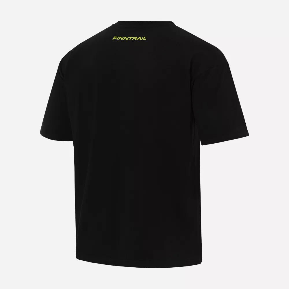 Finntrail T-shirt Big Fish BlackYellow