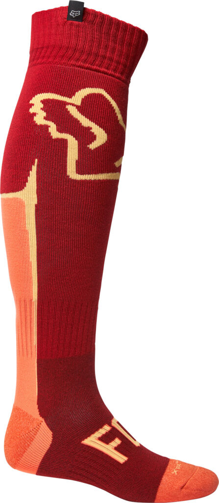 FOX Cntro Coolmax Thin Sock - Flame RED MX