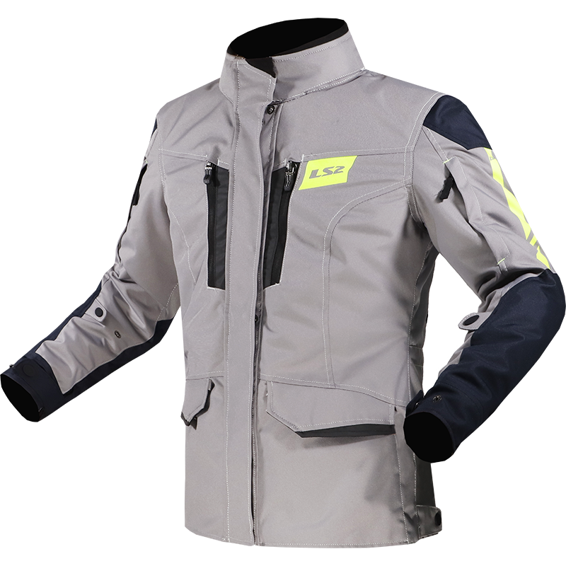 LS2 METROPOLIS EVO LADY JACKET TITANIUM YELLOW