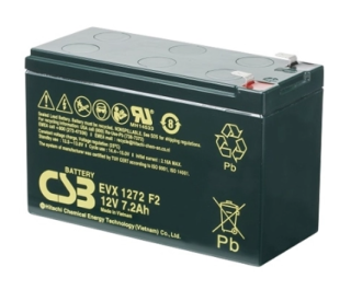 akumulátor pre elektropohon CSB EVX 1272 F2 (12V/7,2Ah) 