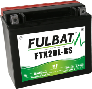 FULBAT BATERIE 12V/18AH FTX20L-BS (YTX20L-BS) LINHAI 300-800, TGB 325-1000, CAN-AM, YAMAHA